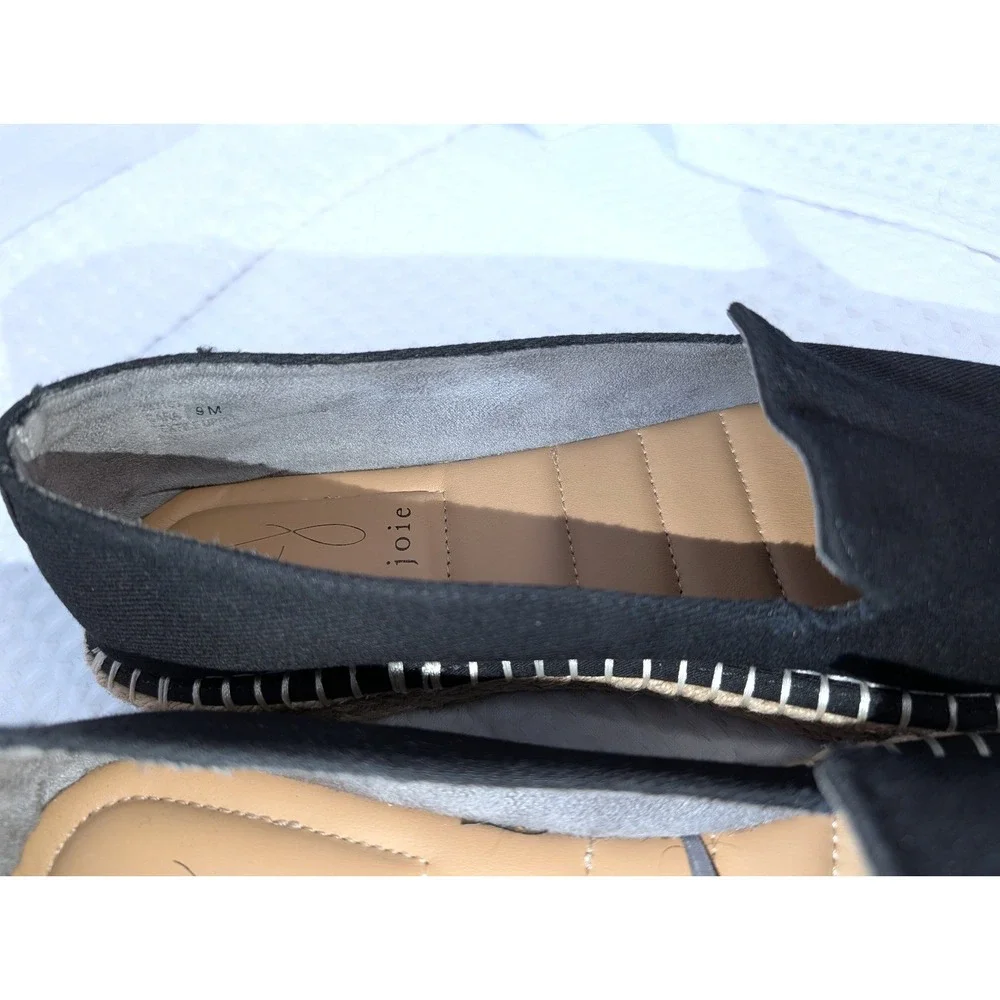 Joie Cara Espadrille Slip On Shoes in Black